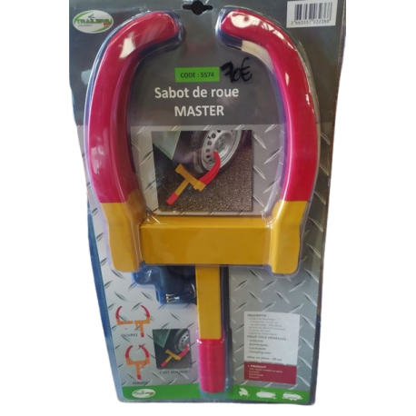 SABOT ANTIVOL - AVEC GARDE BOUE