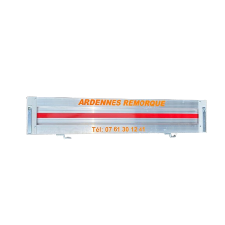 PORTE ARRIERE 150 - VDM ALU (SANS FERMETURE)