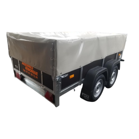 PACK BACHE GRILLE - REMORQUE 260/130/40 - VDM