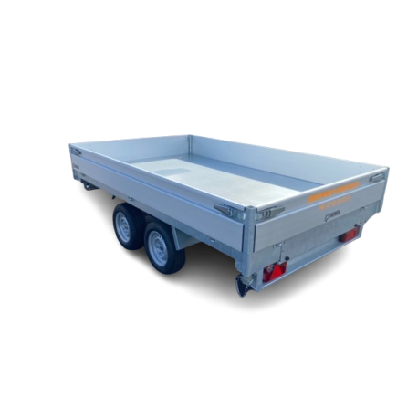 TRIBENNE 301/185/30 + 2 RIDELLES 3500 kg - HENRA