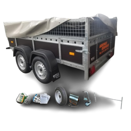 PACK BACHE GRILLE - REMORQUE 260/130/40 - VDM