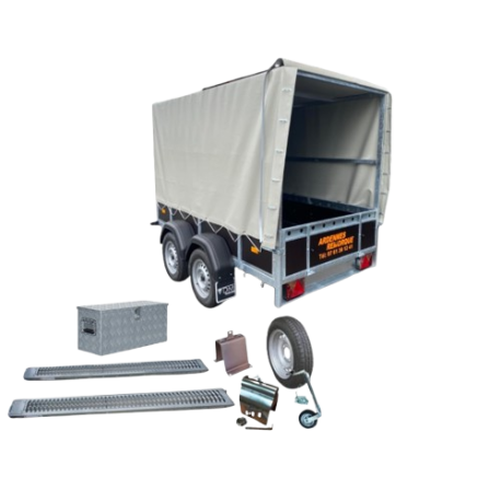 PACK arceau bache - REMORQUE 260/130/40 - VDM