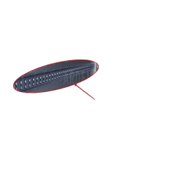 RAIL ARRIMAGE (X1) NON POSES- 3050X132X11.5 - POUR REMORQUE FOURGON