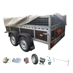 PACK BACHE GRILLE - BOIS DE 260/130/40 - VDM